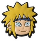 Наруто силіконовий значок на взуття сандалі Crocs #1