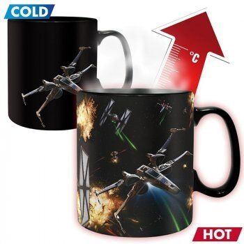 Чашка хамелеон STAR WARS Space Battle Mug кухоль Зоряні війни Космічна битва 460 мл