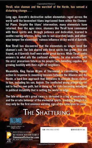 Книга World of Warcraft: The Shattering: Book One of Cataclysm (Мягкий переплёт) (Eng) 