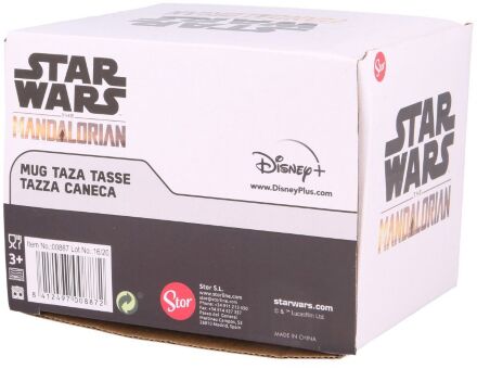 Кружка Star Wars Mandalorian The Child Ceramic Breakfast Mug Чашка 400 ml