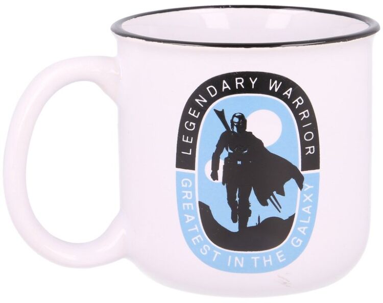 Кружка Star Wars Mandalorian The Child Ceramic Breakfast Mug Чашка 400 ml 