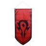 Знамя флаг Орды Варкрафт World of Warcraft Horde Flag banner (125 х 55 см)