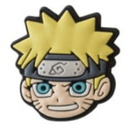 Наруто силіконовий значок на взуття сандалі Crocs #3