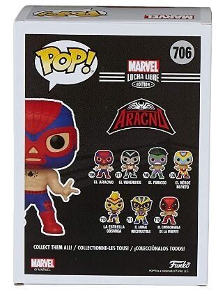 Фигурка Funko Marvel Lucha Libre El Aracno SpiderMan фанко (Exclusive Marvel Collector Corps) 706