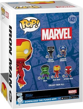 Фігурка Funko Marvel: Iron Man фанко Марвел залізна людина 1421