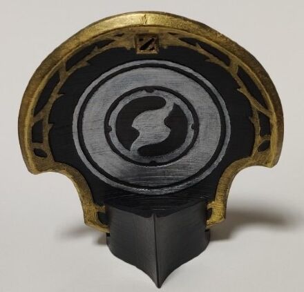 Декоративний щит Доту 2 - Aegis of Champions Dota 2 - Gold /Silver 10 см