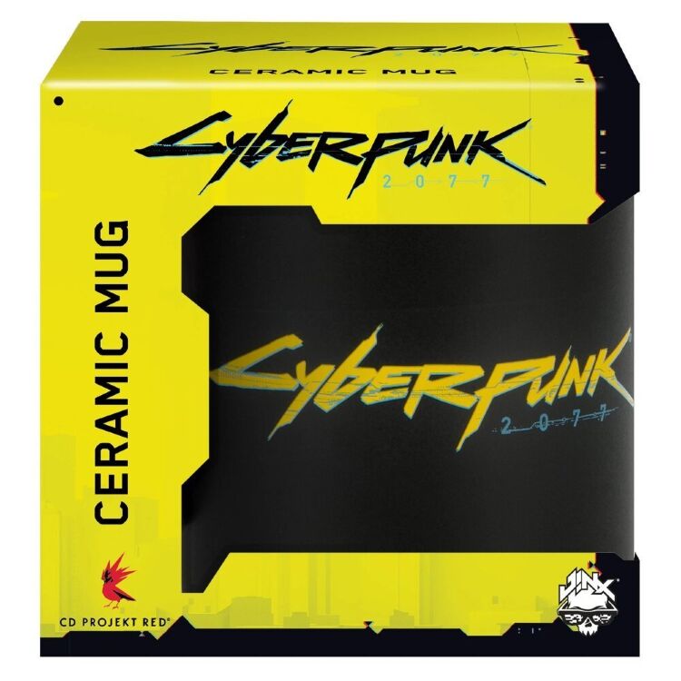 Кружка Cyberpunk 2077 JINX Cyber Mug Black Чашка 325 ml 
