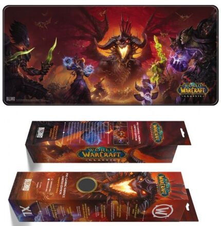 Килимок ігрова поверхня Варкрафт Blizzard World Of Warcraft Gaming Desk Mat - Classic: Onyxia (90*42 cm)