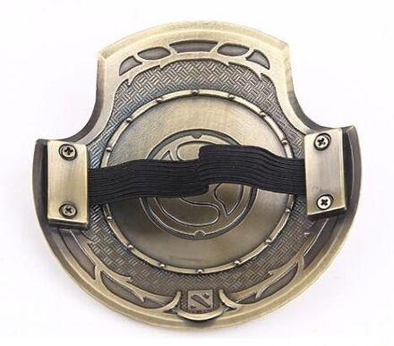 Декоративний щит Доту 2 - Aegis of Champions Dota 2 - Gold /Silver 10 см метал