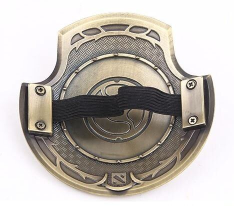 Декоративный щит Дота 2 Aegis of Champions Dota 2 Gold/Silver 10 см металл