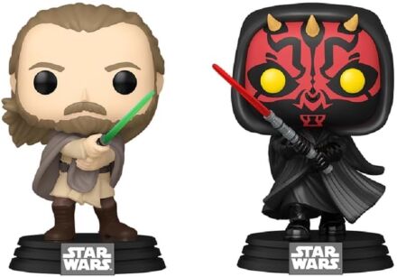 Фігурка Funko Star Wars: Qui-Gon Jinn vs Darth Maul Фанко Квай-Гон Джин і Дарт Мол Exclusive