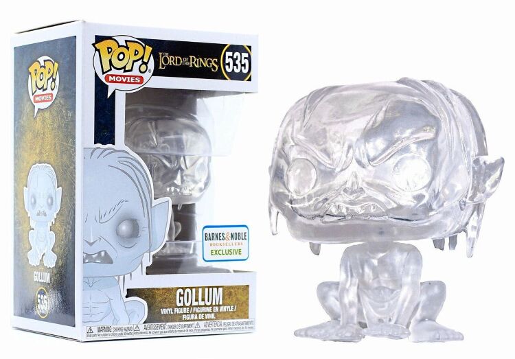 Фигурка Funko Pop Lord Of The Rings Gollum (Invisible) 535 