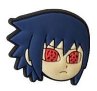 Значок силиконовый Naruto Наруто на обувь сандали Crocs #7