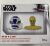 Сільничка та Перечниця Star Wars R2-D2 та C-3PO Sculpted Salt and Pepper Shakers