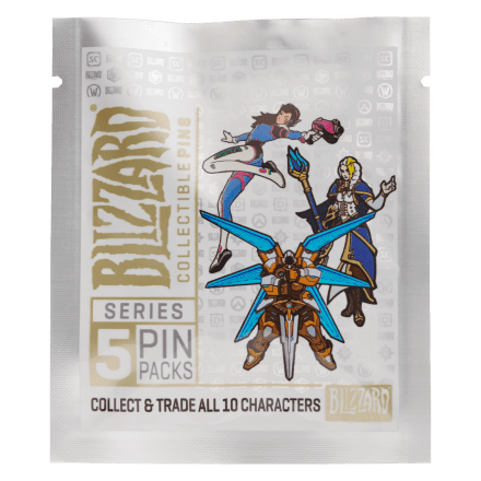 Значок 2018 Blizzcon Blizzard Collectibles Pins - Series 5 - Tyrael