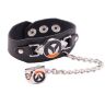 Браслет Overwatch Logo шкіра + кільце
