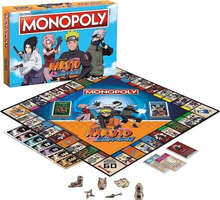 Монополія настільна гра Наруто Шиппуден Naruto Monopoly Board Game