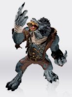 World of Warcraft Wave 7 Action Figure Worgen Spy Garm Whitefang