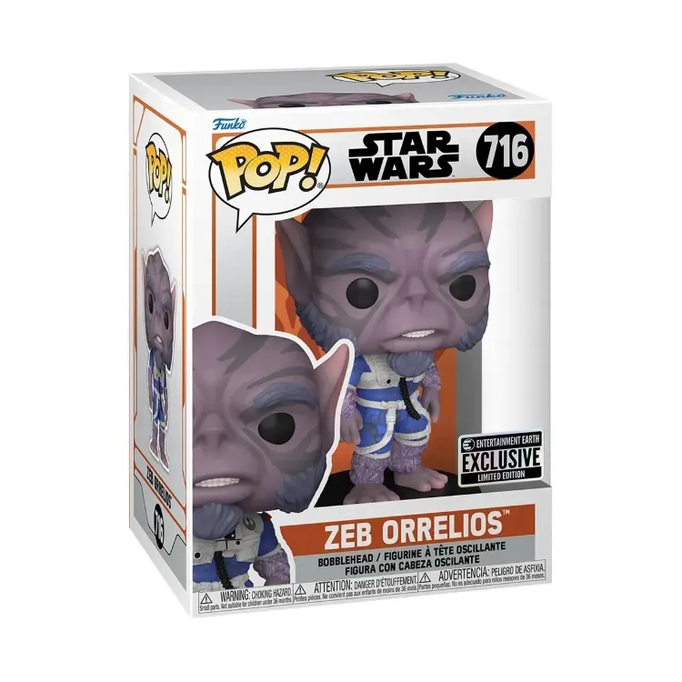 Фигурка Funko Star Wars: Zeb Orrelios фанко Звёздные войны Зеб Орелиус (Exclusive) 716