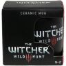 Кружка The Witcher 3 White Wolf Black/Red Ceramic Mug Чашка 325 ml