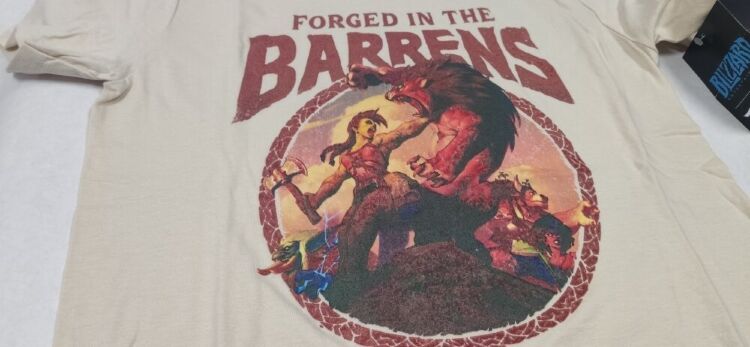 Футболка Hearthstone Forged in the Barrens T-Shirt (размер S)