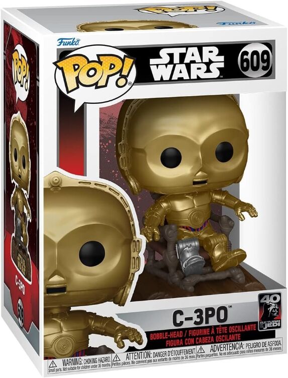 Фигурка Funko Star Wars: Return of The Jedi 40th Anniversary - C-3PO in Chair фанко 609