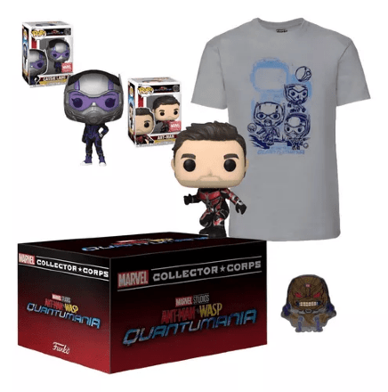 Коробка Funko Marvel Collector Corps Box Quantumania Ant-Man And The Wasp Фанко Людина-Мураха та Оса