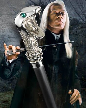 Lucius Malfoy Magical Wand (Чарівна паличка Луціуса Мелфоя) + тростину WALKING STICK