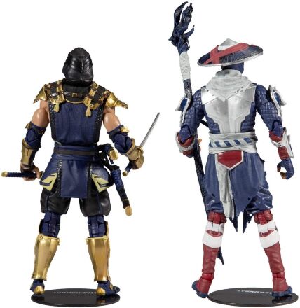 Набір фігурок McFarlane Mortal Kombat Scorpion and Raiden 7 "Action Figure Multipack