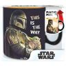 Чашка хамелеон STAR WARS Mandalorian Mando Mug кружка Звёздные войны Мандалорец 460 мл