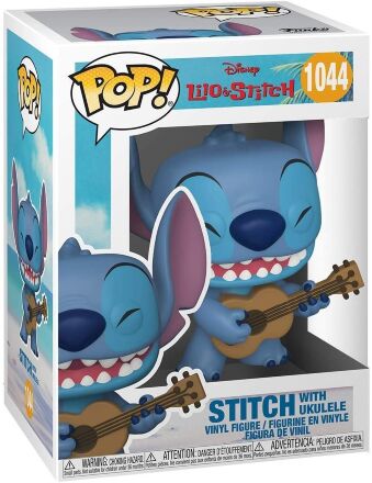 Фігурка Funko Disney Lilo and Stitch: Stitch with Ukelele фанко Стіч 1044