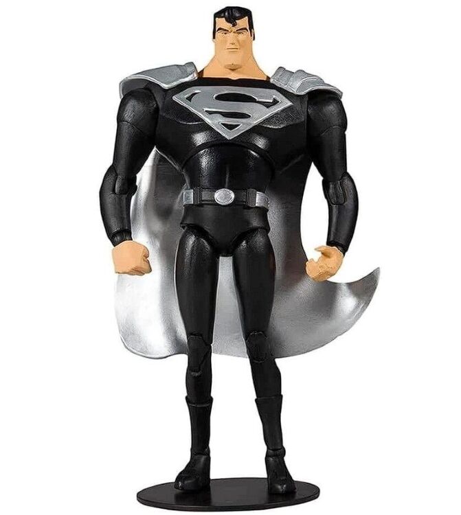 Фигурка McFarlane DC Multiverse Animated Superman (Black Suit) Супермен 18 см.