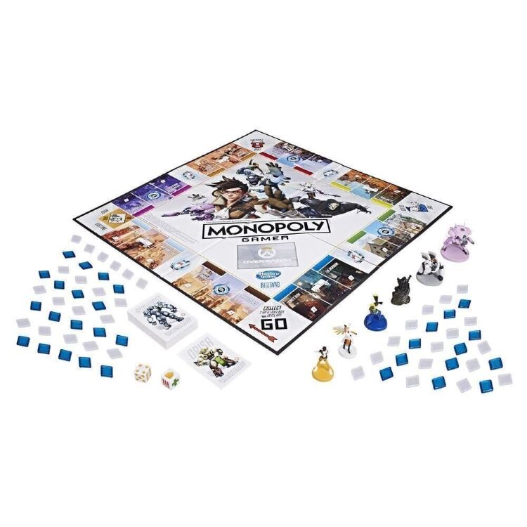 Monopoly Gamer Overwatch Collectors Edition Монополия настольная игра Овервотч