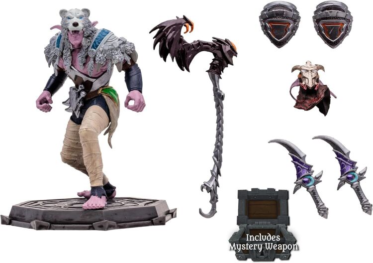 Фигурка McFarlane World of Warcraft Elf Druid Rogue Варкрафт Эльф Друид Разбойник