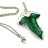 Медальон-брошка  LOTR Green Leaf Elven