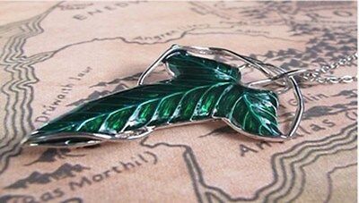 Медальон-брошка  LOTR Green Leaf Elven