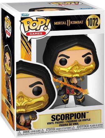 Фігурка Funko Pop Mortal Kombat Scorpion Фанко Скорпіон 1072