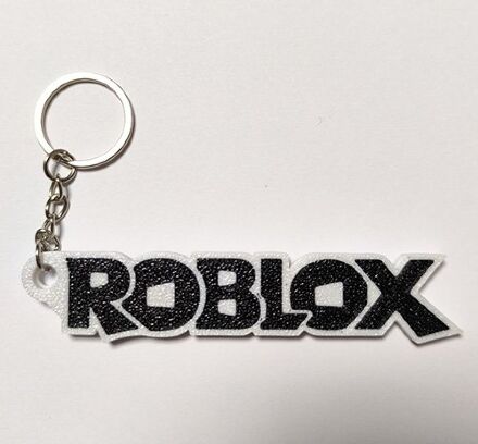 Брелок Роблокс Roblox Text Keychain ABS пластик 9 см.