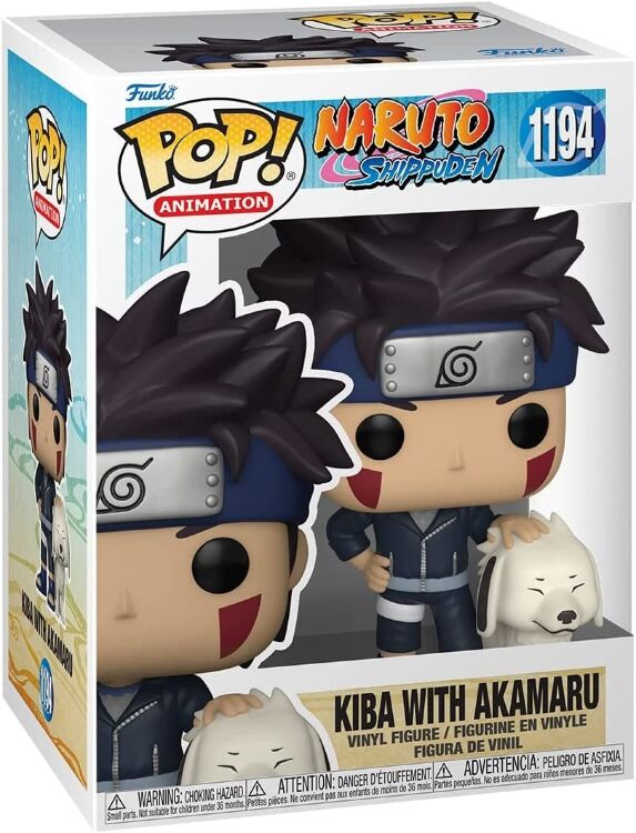 Фигурка Funko Animation: Naruto - Kiba with Akamaru Фанко Наруто Киба и Акамару 1194