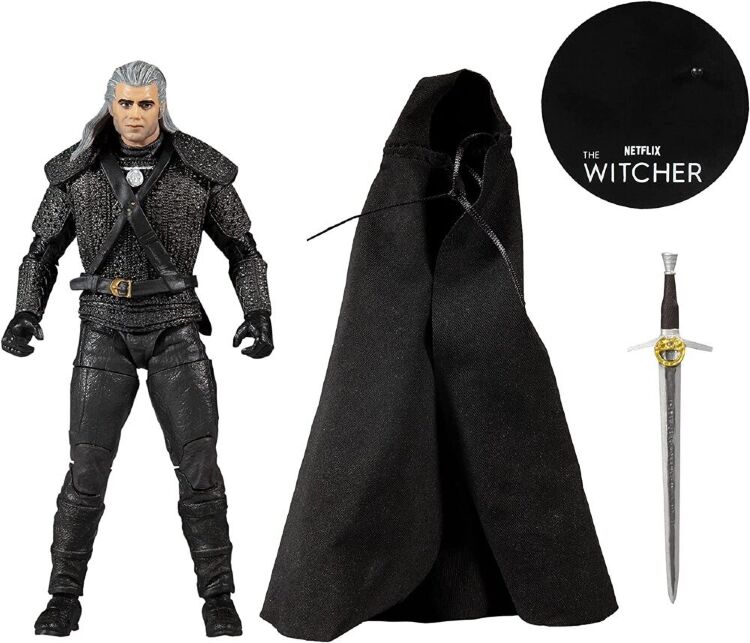 Фигурка McFarlane The Witcher - Geralt of Rivia Netflix Action Figure Ведьмак Геральт из Ривии