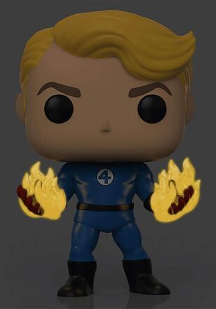 Фігурка Funko Marvel: Fantastic Four Human Torch Фантастична четвірка Чоловік факел (Exclusive) 568