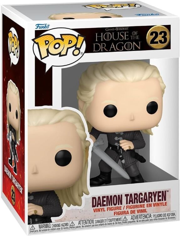 Фигурка Funko House of the Dragon: Daemon Targaryen Фанко Дом Дракона Деймон Таргариен 23