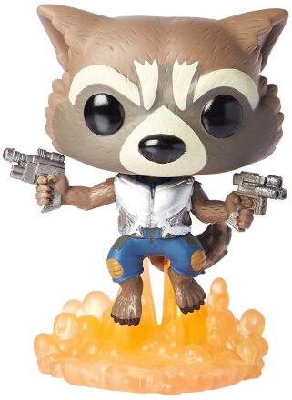 Фігурка Funko Guardians of the Galaxy 2 Flying Rocket Стражі Галактики - Єнот Ракета 201