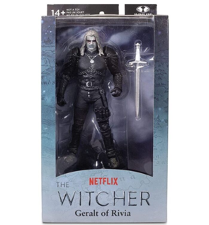 Фигурка McFarlane The Witcher - Geralt of Rivia Mode Netflix Action Figure - Ведьмак Геральт из Ривии