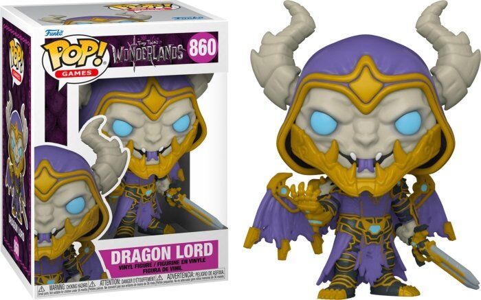 Фигурка Funko Pop Games Tiny Tina's Wonderlands Dragon Lord фанко Лорд Дракон 860