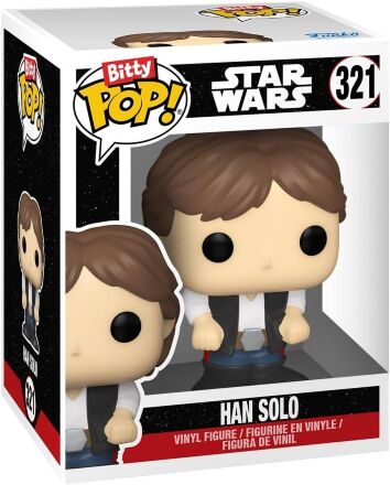 Фігурки Funko Bitty Ride: Star Wars Han Solo with Millenium Falcon фанко Хан Соло та Сокіл тисячоліття