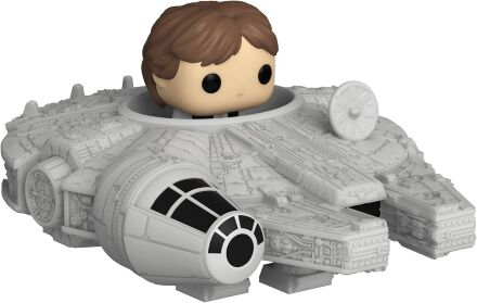 Фігурки Funko Bitty Ride: Star Wars Han Solo with Millenium Falcon фанко Хан Соло та Сокіл тисячоліття