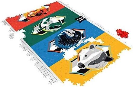 Пазл Гаррі Поттер Факультети Хогвартсу Harry Potter Hogwarts House Crests Puzzle (500 деталей)
