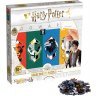 Пазл Гаррі Поттер Факультети Хогвартсу Harry Potter Hogwarts House Crests Puzzle (500 деталей)