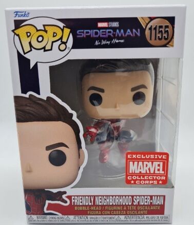Фігурка Funko: Friendly Neighborhood Spider-Man Фанко Людина павук (Marvel CC Exclusive) 1155